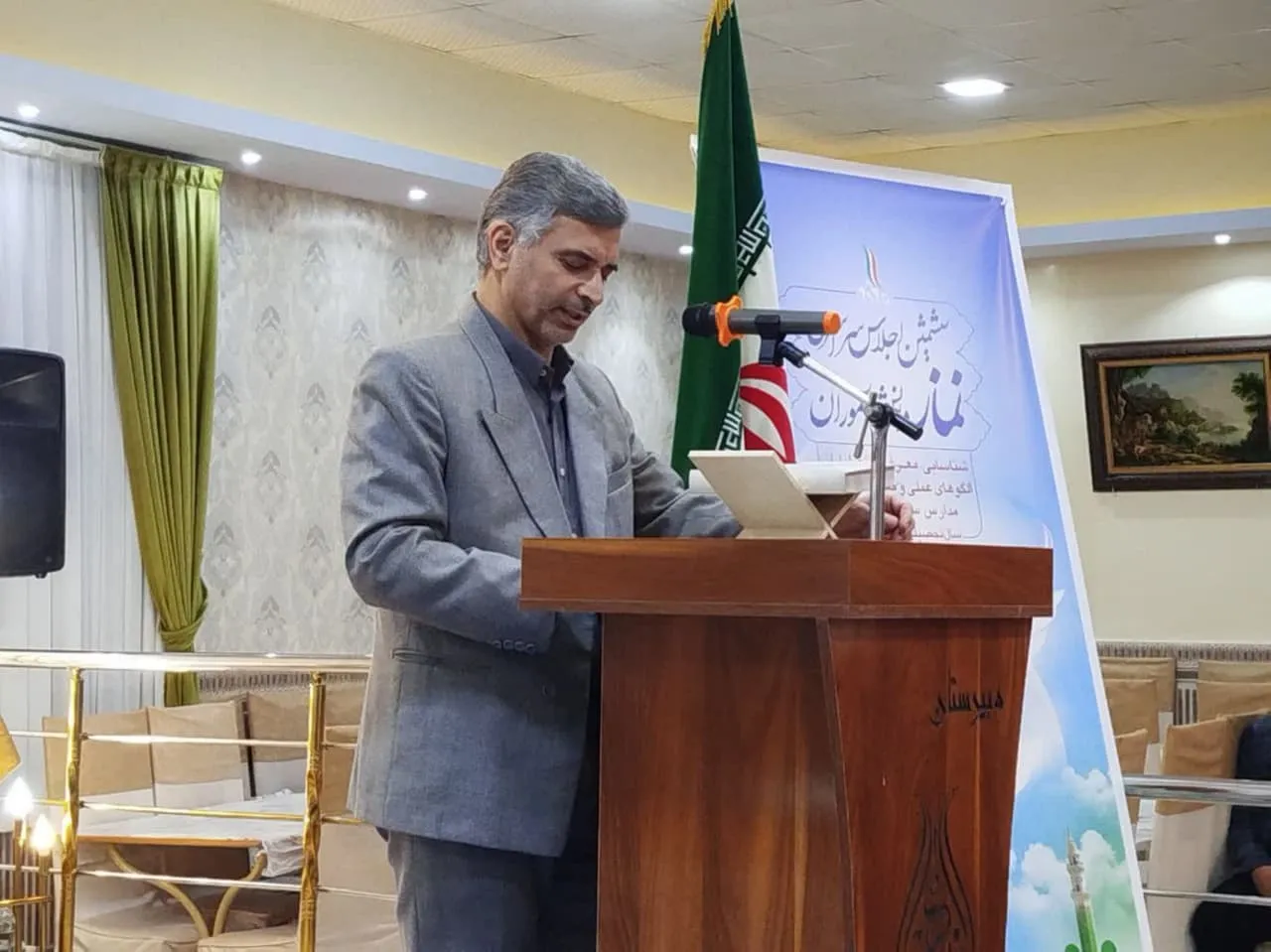 اجلاس نماز دانش آموزان شهرگوگان