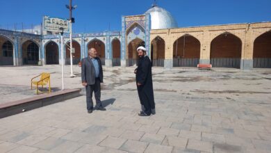 از مساجد و نمازخانه های بین راهی شهرستان‌های بروجن و فرخشهر بازدید شد