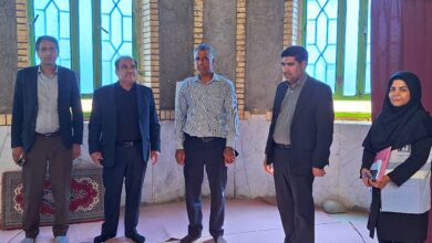 بازدید از مساجد بین راهی شهرستان عنبرآباد