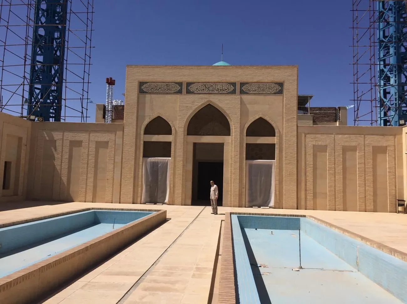 بازدید از مساجد بین راهی محور کرمان، بم