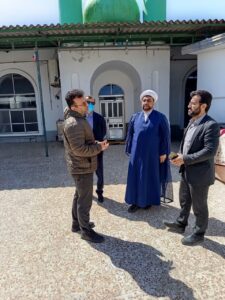 بازدید دبیران شهرستانهای مازندران از نمازخانه های بین راهی بمناسبت طرح نوروزی