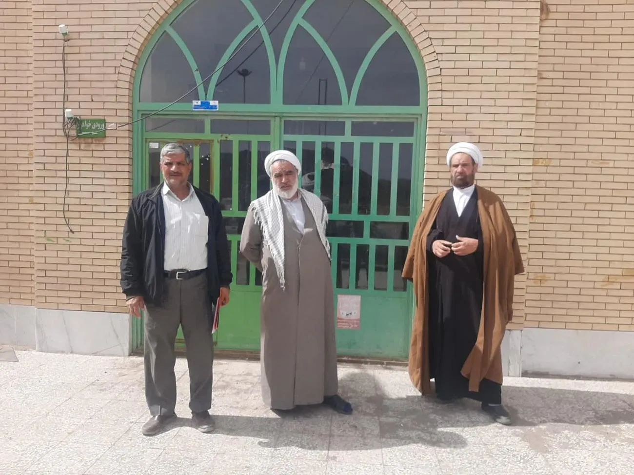 بازدید از مساجد بین راهی محور کرمان شهربابک