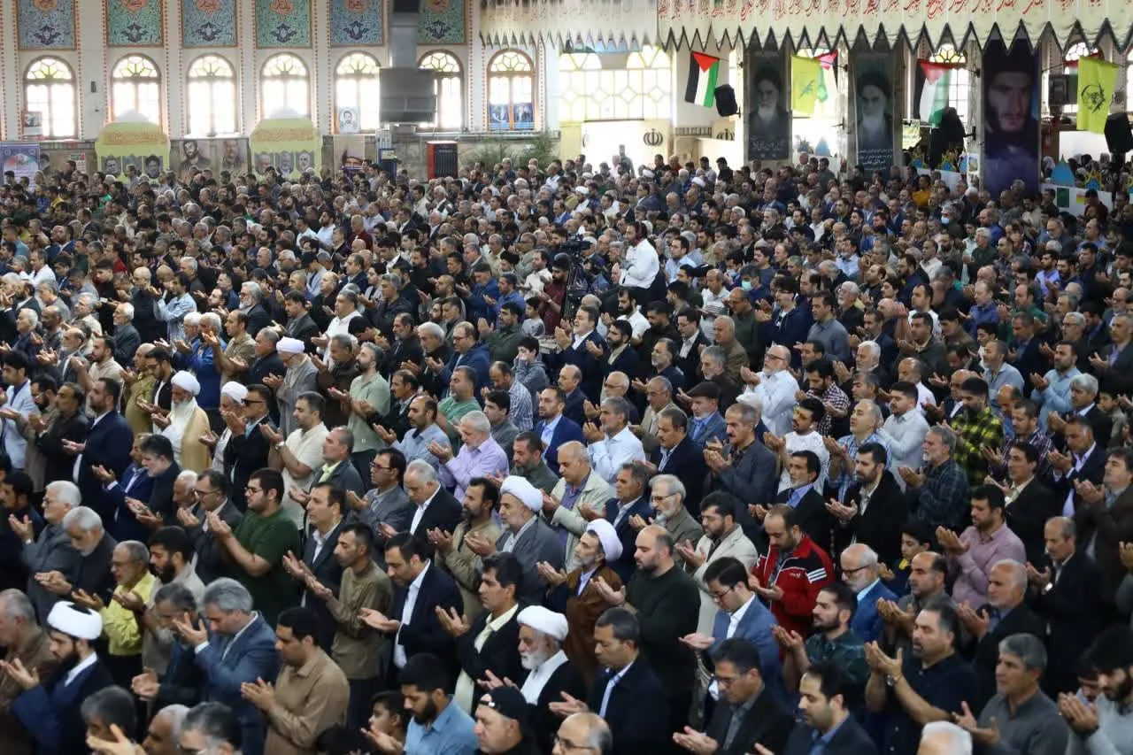 اقامه نماز عید فطر در مازندران