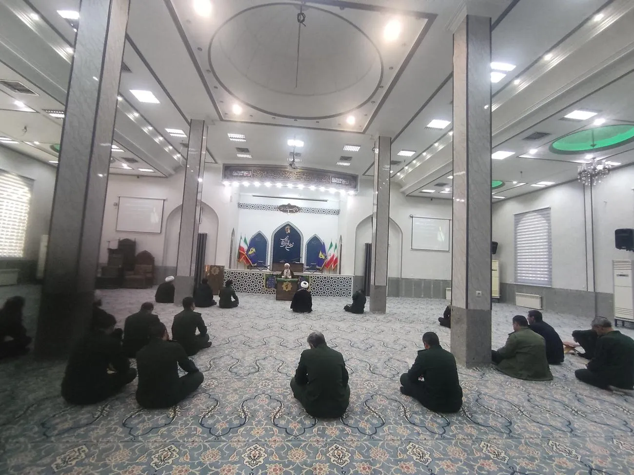 سخنرانی مدیر ستاد اقامه نماز استان در سپاه ثارالله کرمان
