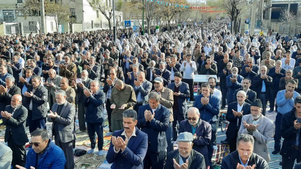 نماز عید سعید فطر در چهارمحال و بختیاری اقامه شد