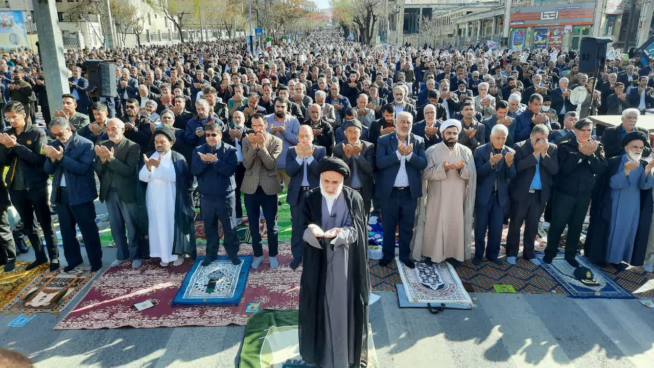 نماز عید سعید فطر در چهارمحال و بختیاری اقامه شد