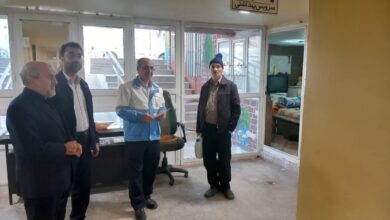 بازدید از نمازخانه‌های داخل شهر و بوستان‌های شهر زنجان