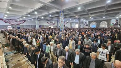 نماز عید سعید فطر در منطقه کاشان اقامه شد