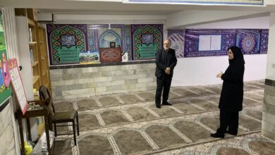 مدیر ستاد اقامه نماز استان کردستان از نمازخانه و سرویس‌های بهداشتی مدارس سنندج بازدید کرد