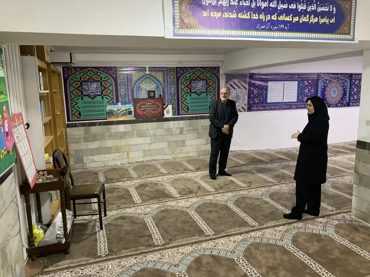 مدیر ستاد اقامه نماز استان کردستان از نمازخانه و سرویس‌های بهداشتی مدارس سنندج بازدید کرد