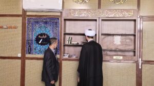 بازدید مدیر ستاد اقامه نماز منطقه کاشان از نمازخانه های بین راهی