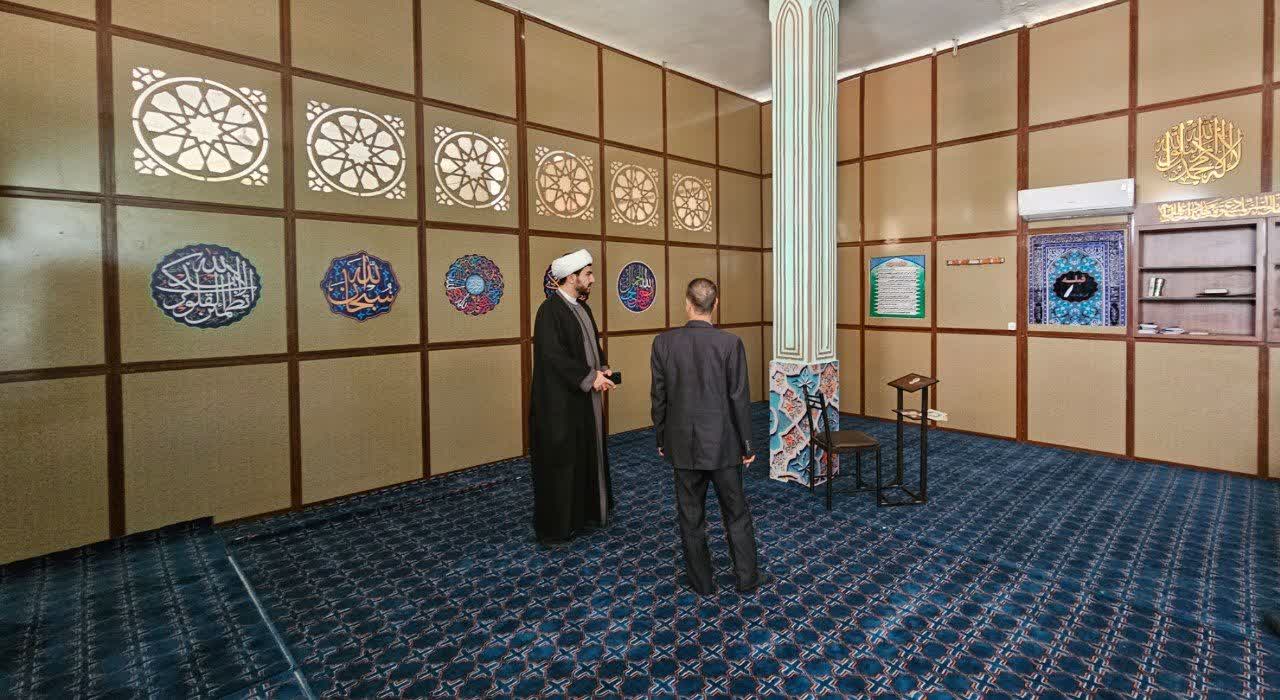 بازدید مدیر ستاد اقامه نماز منطقه کاشان از نمازخانه های بین راهی