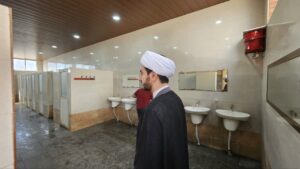 بازدید مدیر ستاد اقامه نماز منطقه کاشان از نمازخانه های بین راهی