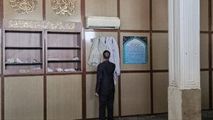 بازدید مدیر ستاد اقامه نماز منطقه کاشان از نمازخانه های بین راهی