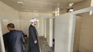 بازدید مدیر ستاد اقامه نماز منطقه کاشان از نمازخانه های بین راهی