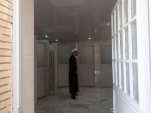 نظارت بر اماکن اقامه نماز مسیر زائرین و مسافرین در قم