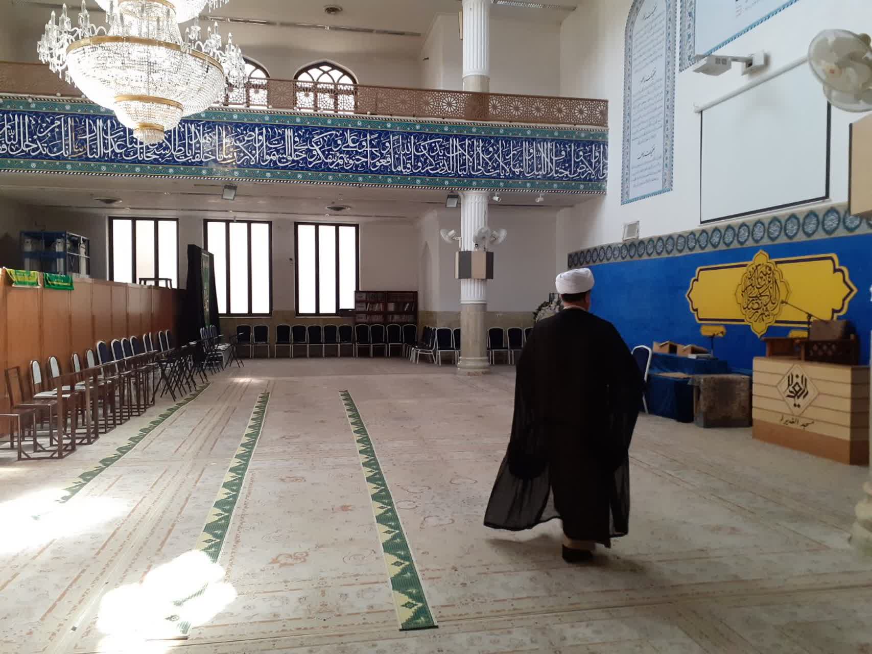 نظارت بر اماکن اقامه نماز مسیر زائرین و مسافرین در قم