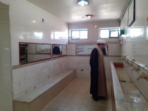 نظارت بر اماکن اقامه نماز مسیر زائرین و مسافرین در قم