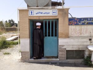 نظارت بر اماکن اقامه نماز مسیر زائرین و مسافرین در قم