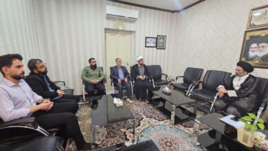مدیر ستاد اقامه نماز منطقه با نماینده ولی فقیه و امام جمعه شهرستان کاشان دیدار کرد