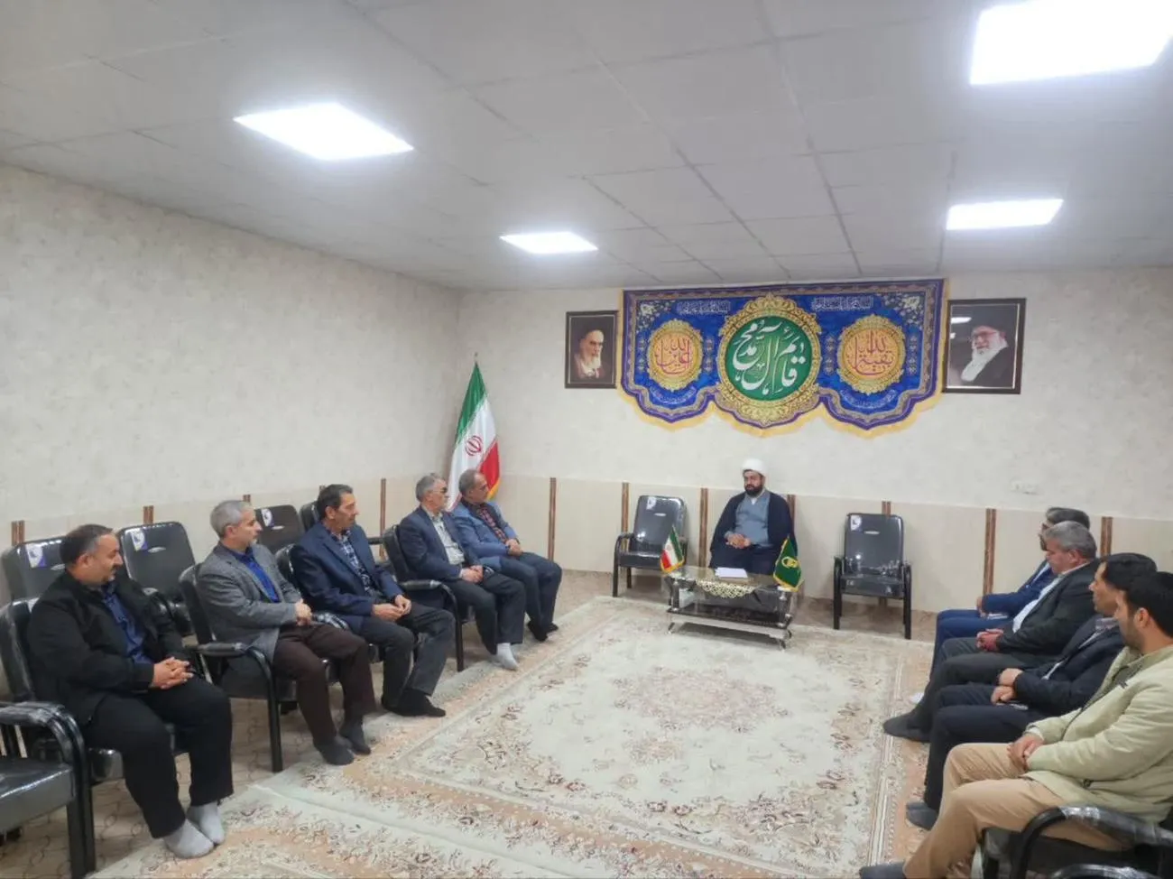 دیدار دبیر ستاد اقامه نماز شهرستان چایپاره با امام جمعه شهرستان