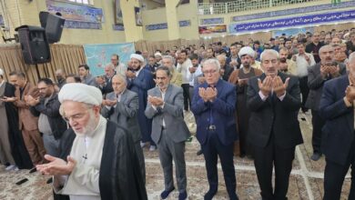 نماز عید سعید فطر در شهرستان‌های استان کردستان برگزار شد