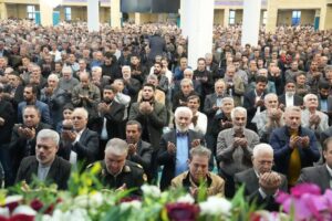 اقامه نماز پرشکوه عید فطر در آذربایجان غربی