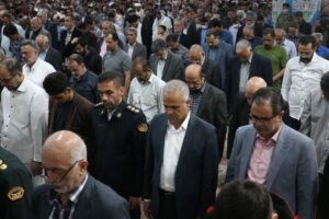 نماز عید سعید فطر در منطقه کاشان اقامه شد