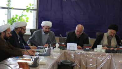 چهارمین جلسه شورای اقامه نماز شهرستان فریدن اصفهان