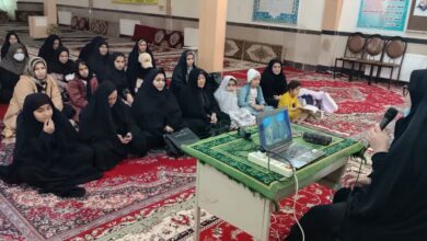 طرح آموزش همگانی نماز ویژه بانوان محلات در شهرستان ایوان برگزار شد