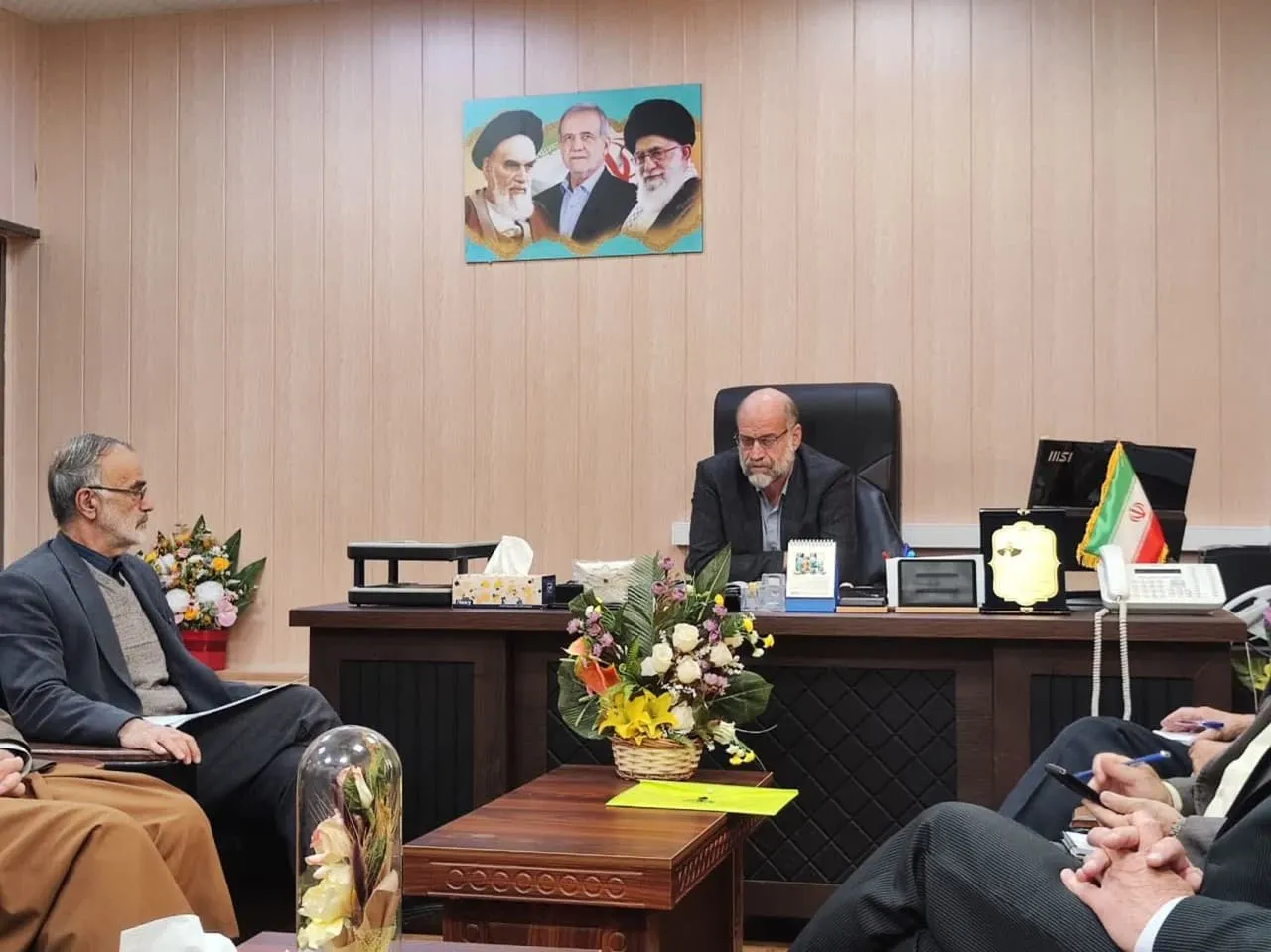 کارگروه نظارت بر اماکن اقامه نماز راههای مواصلاتی استان ایلام برگزار شد
