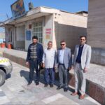 بازدید دبیر شهرستان چگنی از نمازخانه‌های مجتمع‌های رفاهی و جایگاه‌های سوخت