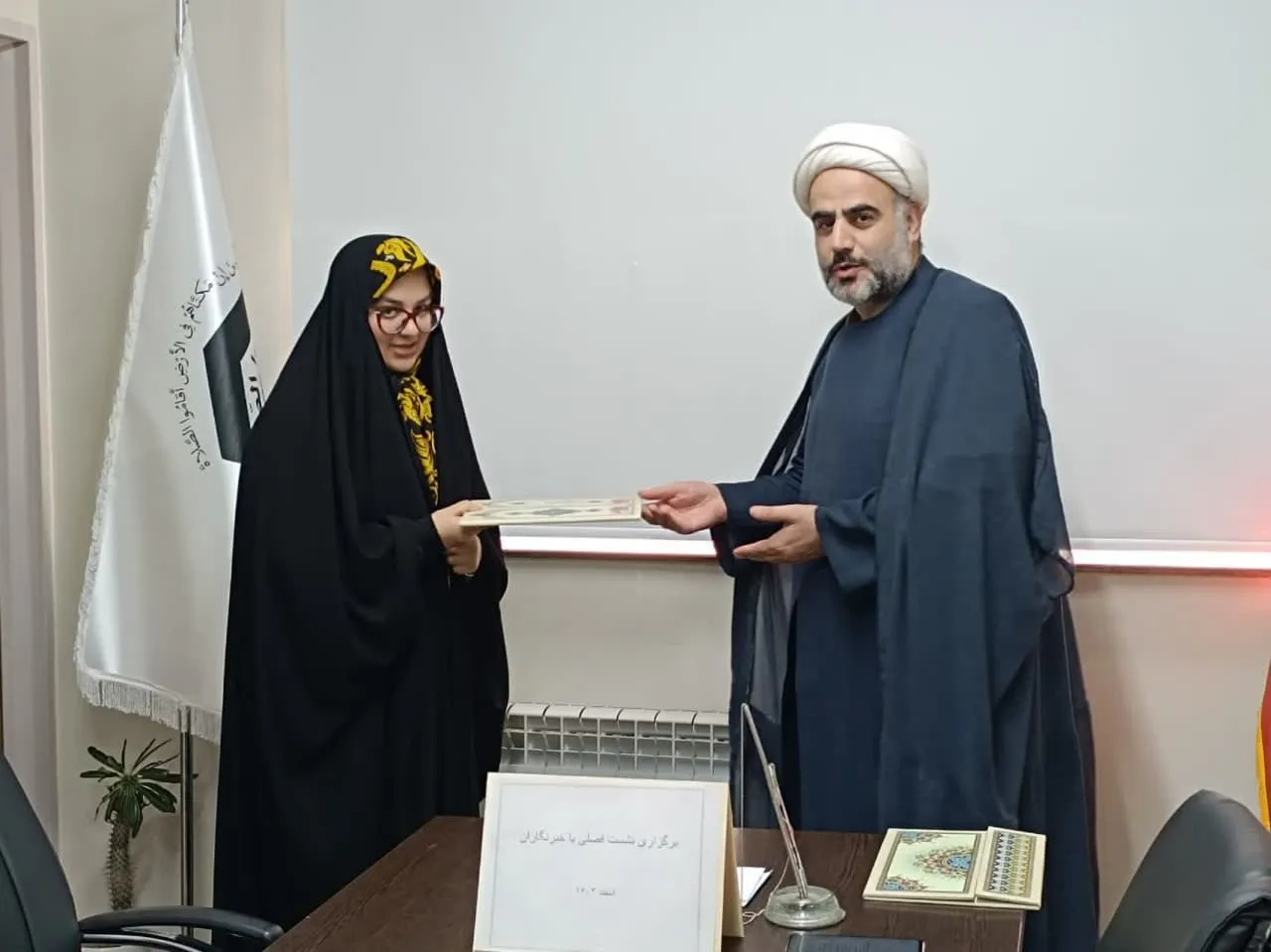 نشست مدیر ستاد اقامه نماز استان با خبرنگاران