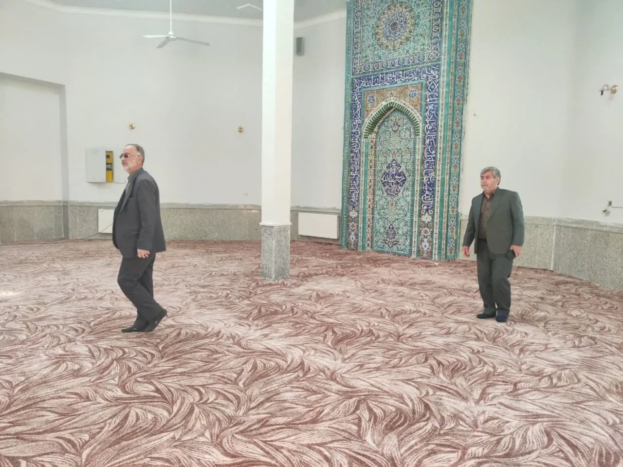 مدیر ستاد اقامه نماز از مساجد ورودی شهر ایلام بازدید کرد