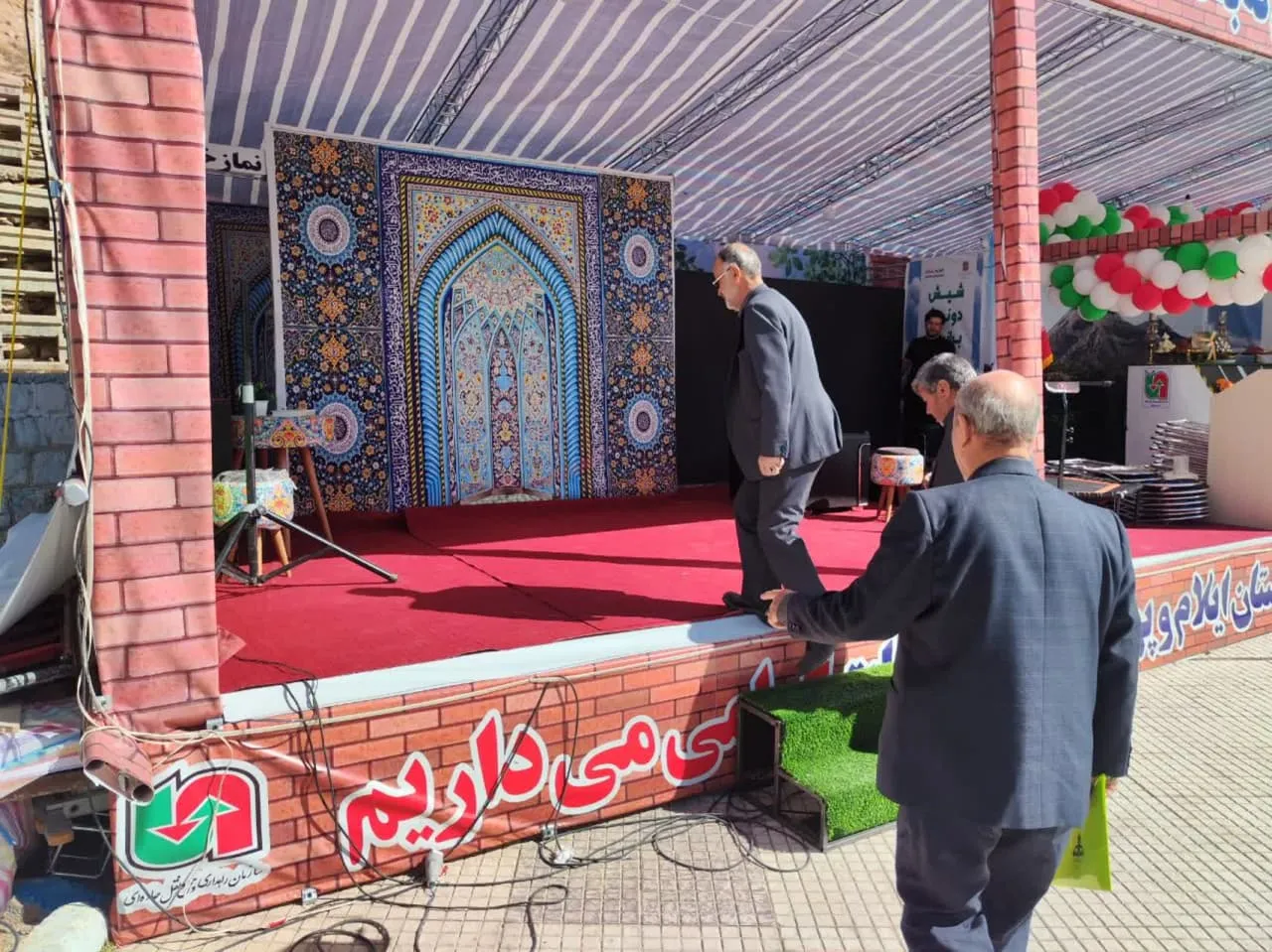 مدیر ستاد اقامه نماز از مساجد ورودی شهر ایلام بازدید کرد