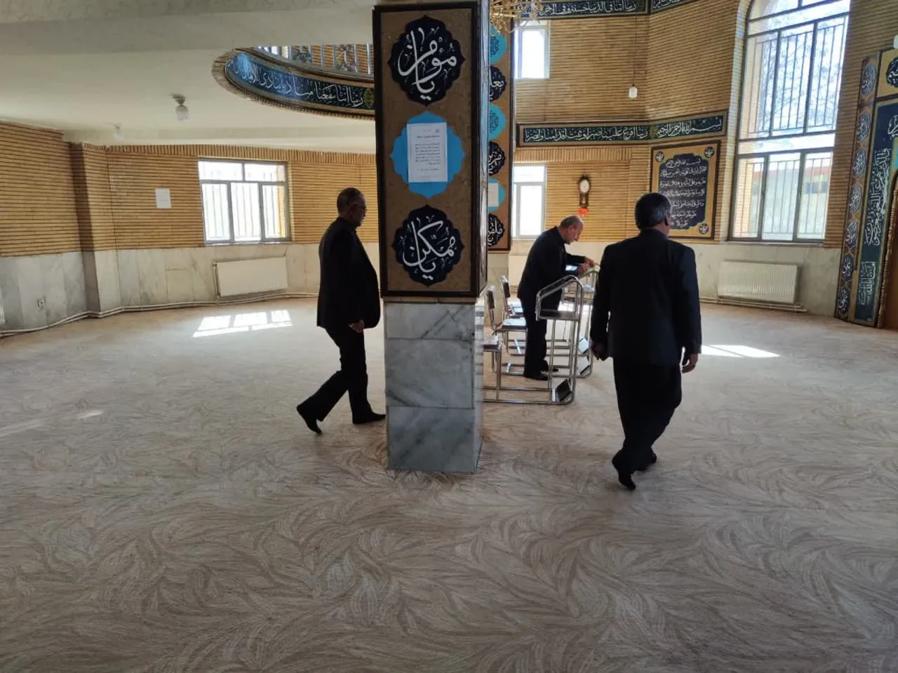 مدیر ستاد اقامه نماز از مساجد ورودی شهر ایلام بازدید کرد