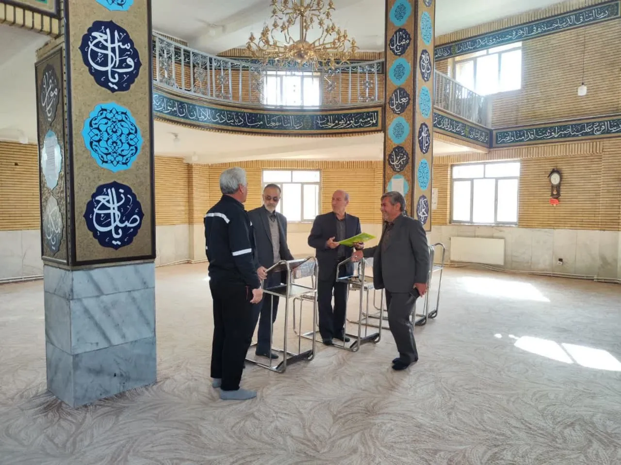 مدیر ستاد اقامه نماز از مساجد ورودی شهر ایلام بازدید کرد