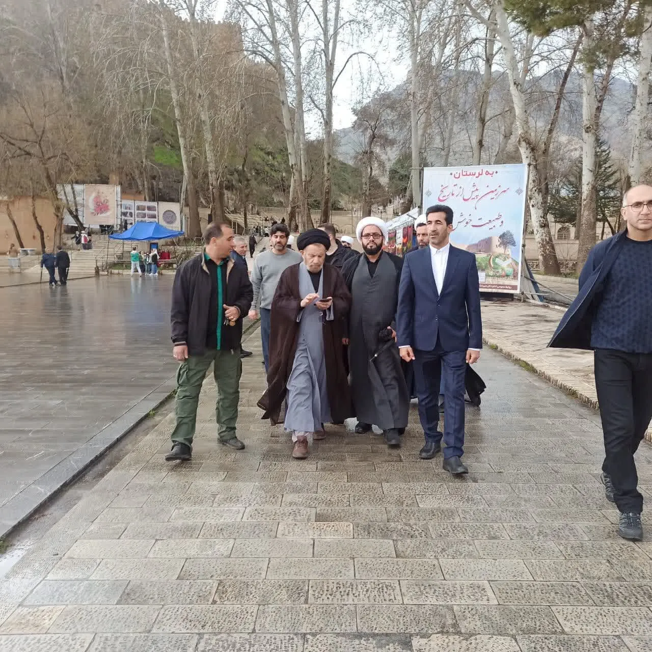 بازدید از نمازخانه تاریخی قلعه فلک الافلاک لرستان