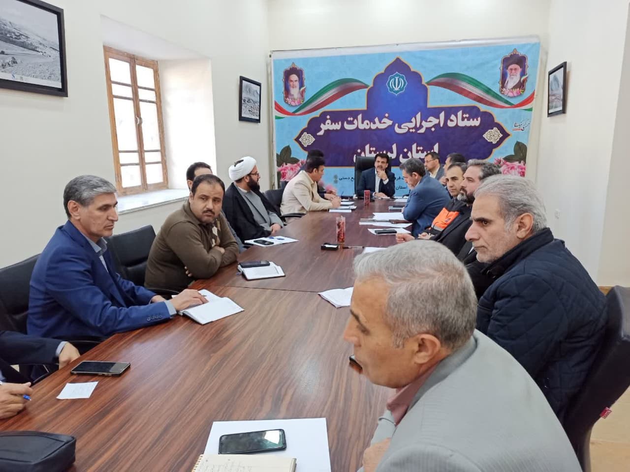 دومین جلسه ستاد اجرایی خدمات سفر استان لرستان
