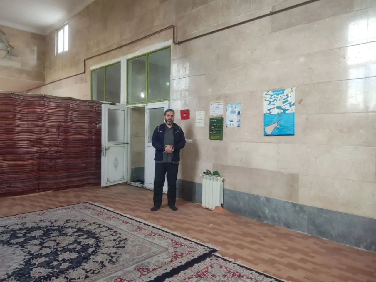 بازدید از نمازخانه های شهرستان بستان آباد