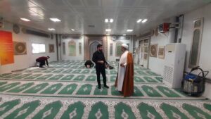 از نمازخانه ایستگاه های ریلی قم بازدید شد