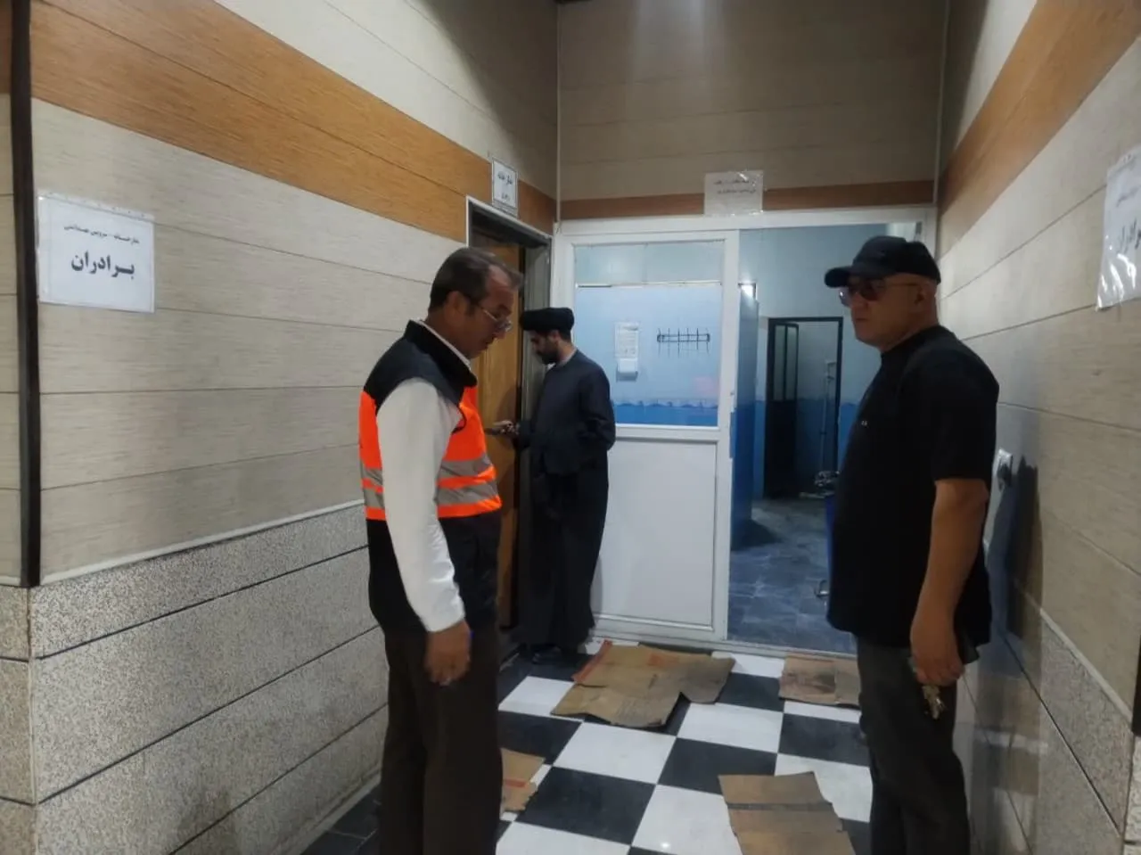 از اماکن اقامه نماز راه های مواصلاتی شهرستان خرم آباد به پلدختر بازدید شد