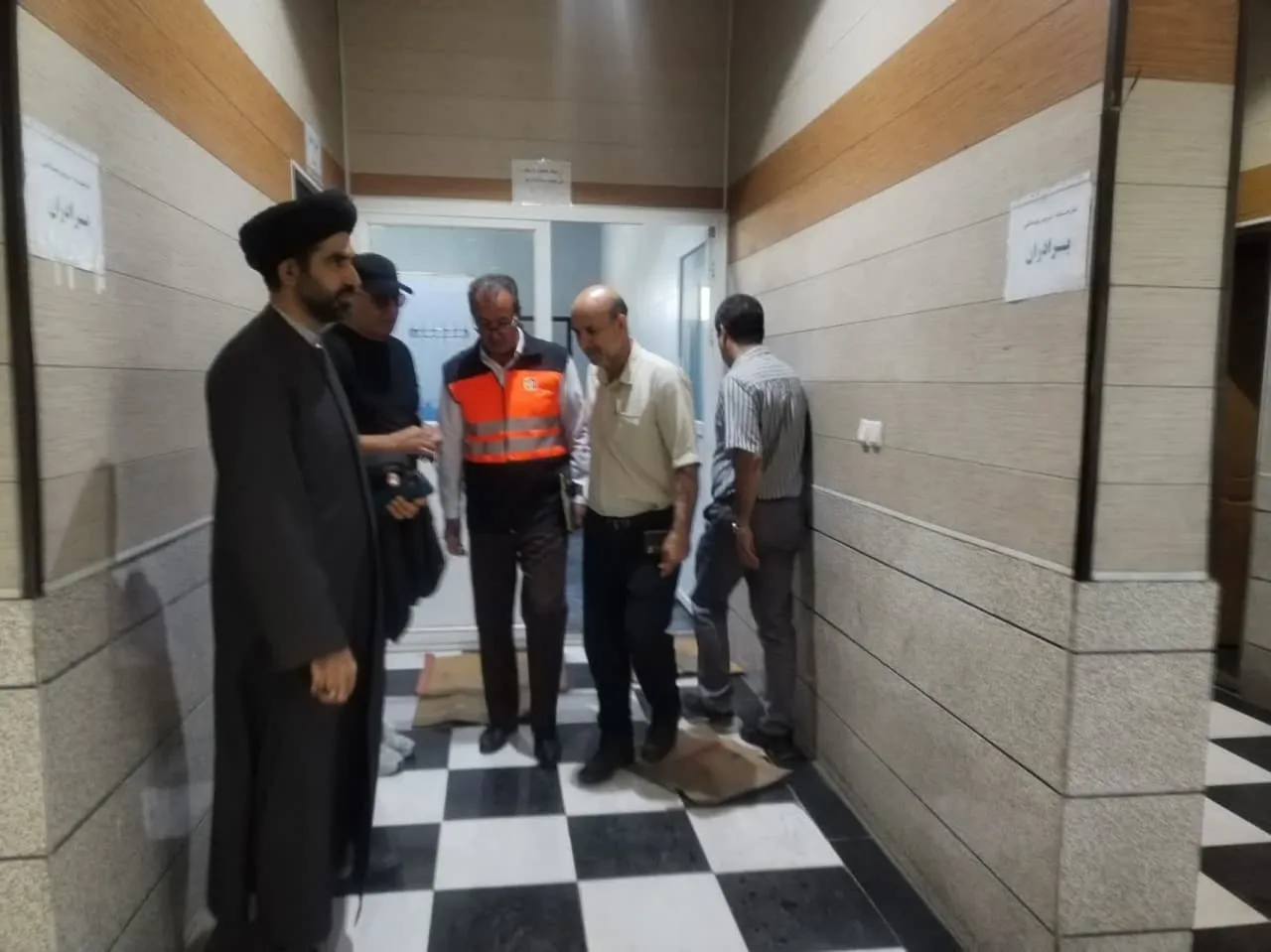 از اماکن اقامه نماز راه های مواصلاتی شهرستان خرم آباد به پلدختر بازدید شد