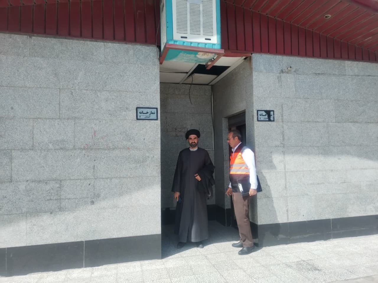 از اماکن اقامه نماز راه های مواصلاتی شهرستان خرم آباد به پلدختر بازدید شد