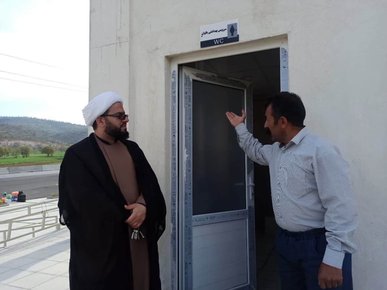 بازدید از نماز خانه بین راهی استان لرستان