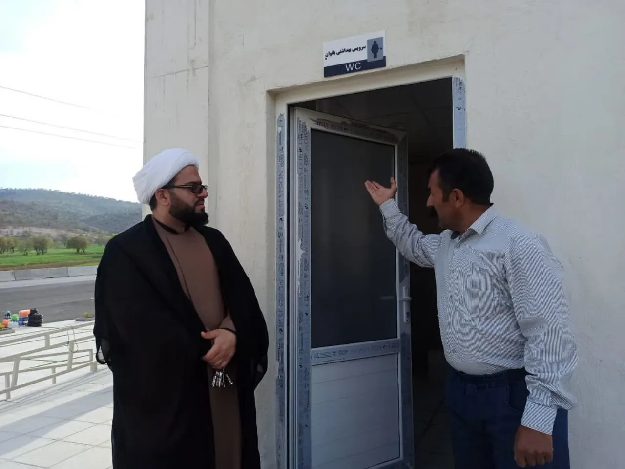 بازدید از نماز خانه بین راهی استان لرستان