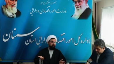جلسه شورای اقامه نماز اداره کل اقتصادی و دارایی استان سمنان برگزار شد