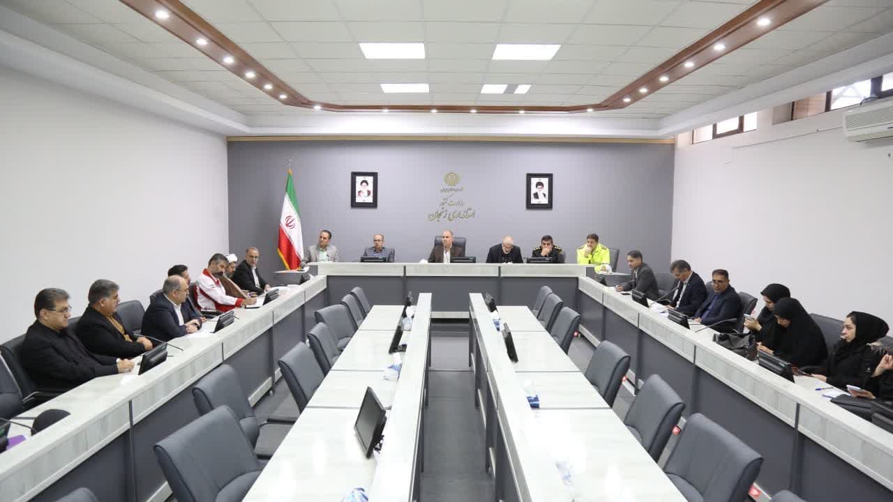 جلسه ستاد اجرایی خدمات سفر استان زنجان برگزار شد