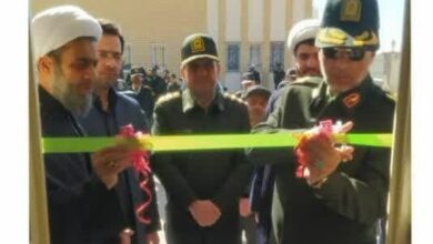 نمازخانه و حسینیه ثامن الائمه (ع) منازل سازمانی فرماندهی انتظامی شهرستان بشرویه افتتاح شد