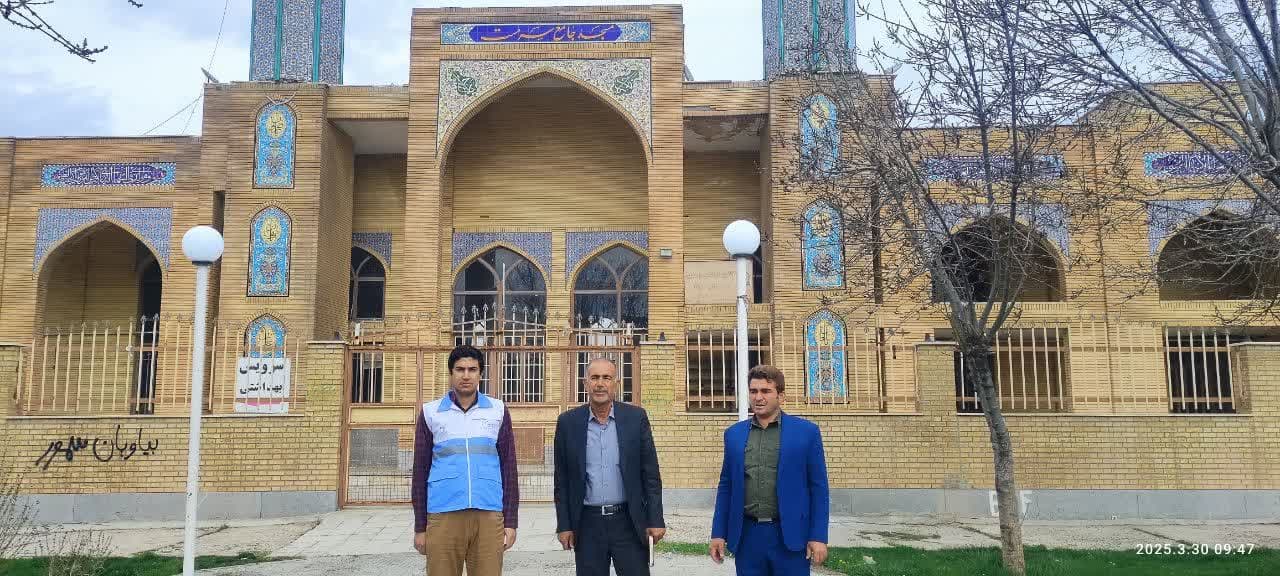 بازدید کمیته نظارت شهرستان گیلانغرب از نماز خانه های بین راهی -1